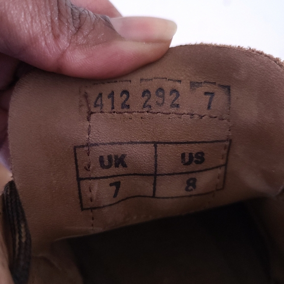 Jim Green Vellie Suede Tan Brown Chukka Boot Size 8 US - Picture 9 of 10